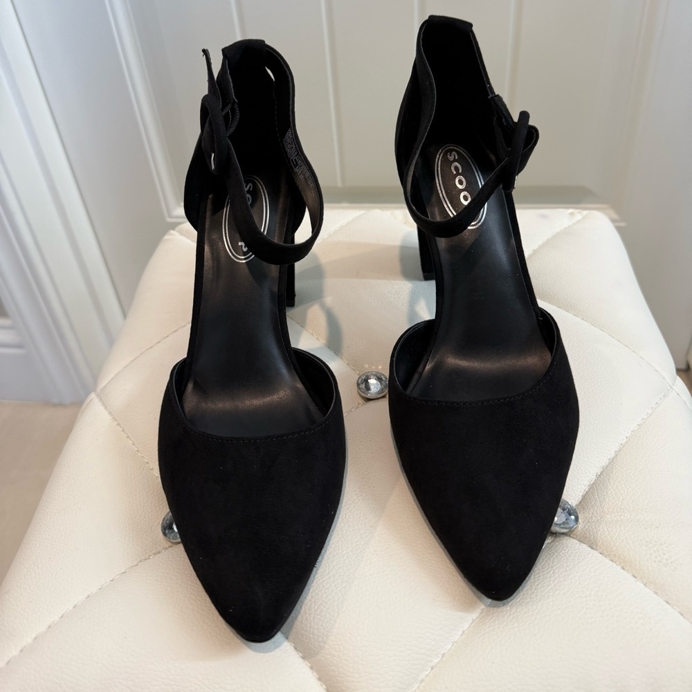 Sleek Black Women's Heels